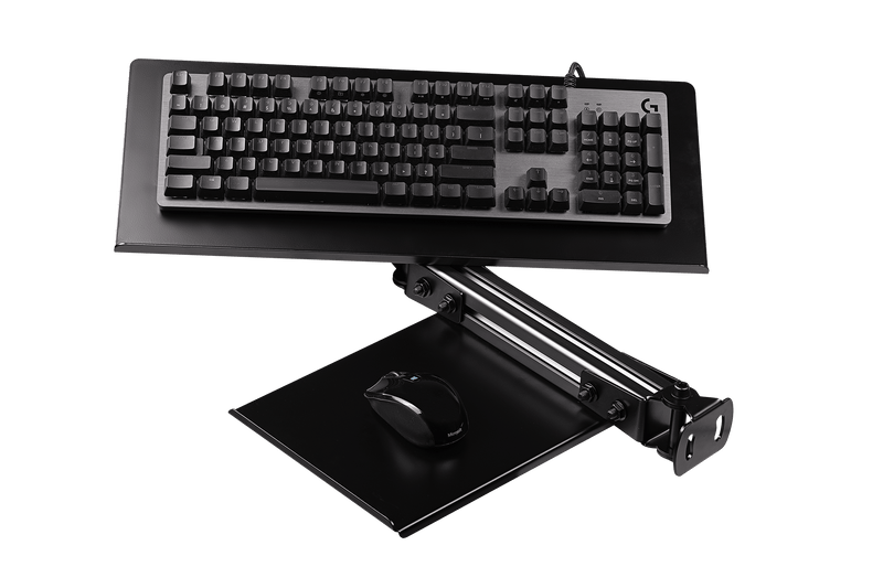 F-GT Elite Keyboard &amp; Mouse Tray Carbon Grey