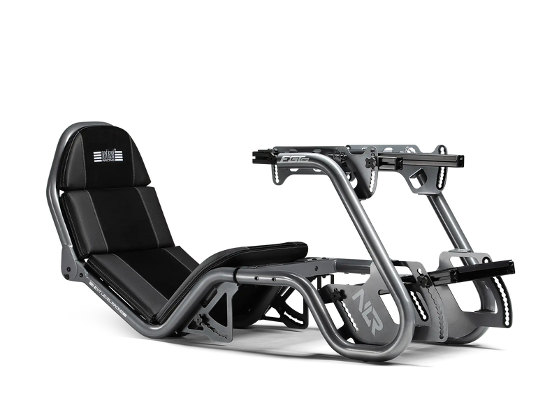 F-GT Pro Formula and GT Racing Simulator Cockpit – Grey Edition