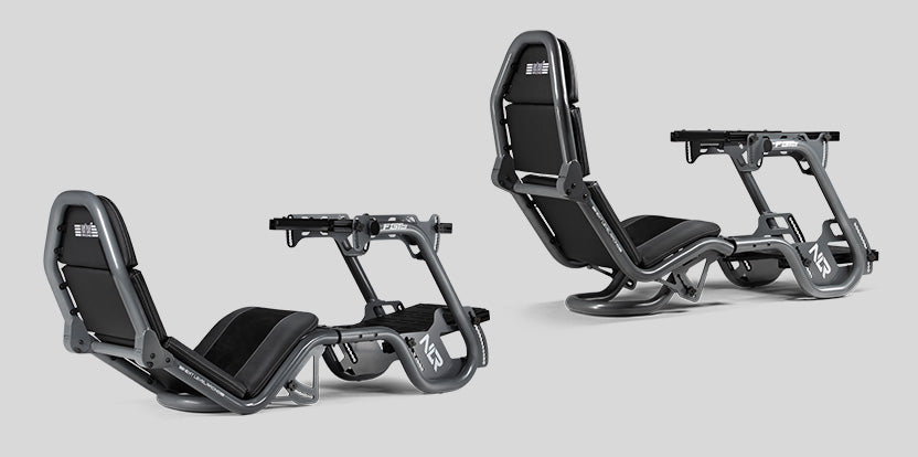F-GT Pro Formula and GT Racing Simulator Cockpit – Grey