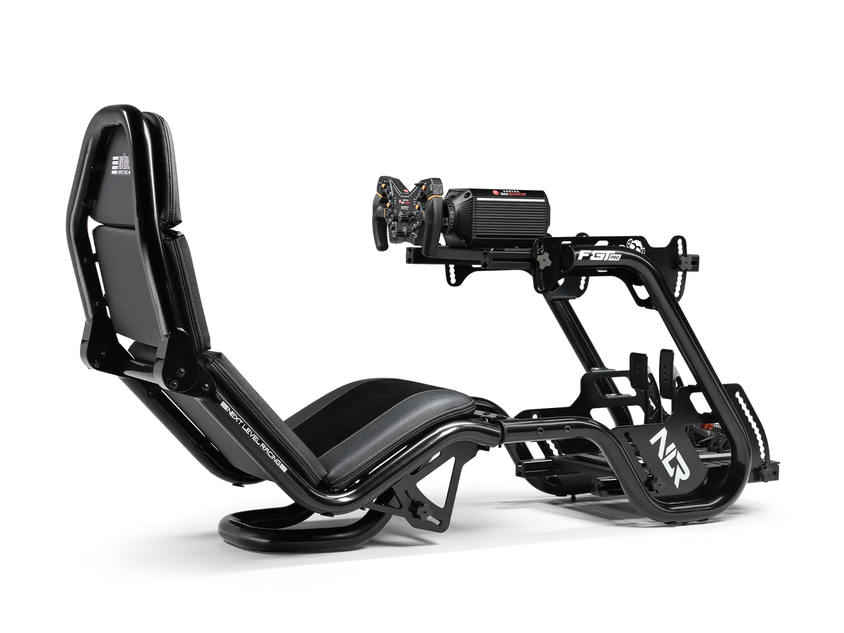 F-GT Pro Formula and GT Racing Simulator Cockpit – Black Edition