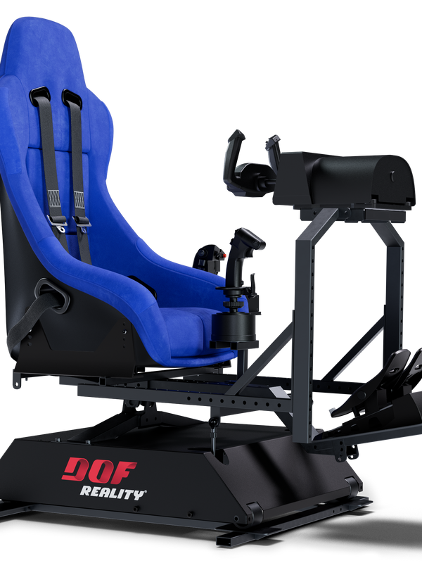 DOF Reality H3r 3-axis flight motion platform, hero view