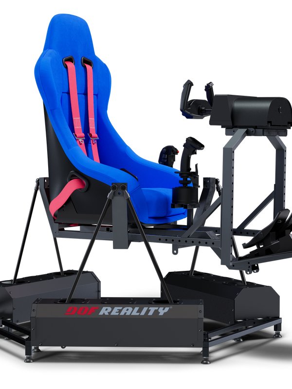 DOF Reality H6r 6-axis flight motion platform, hero view