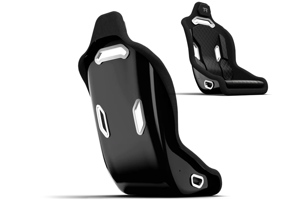 HSX Hybrid Formula Pro Racing Seat - Fiberglass Black I Alpine F1 Engineered Design