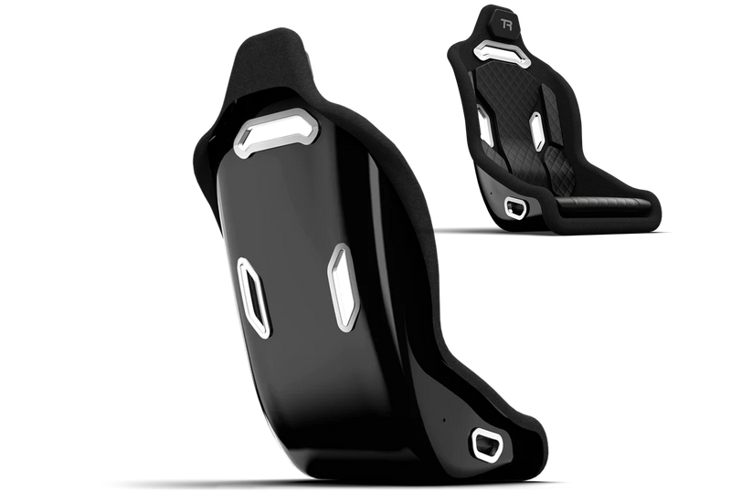 HSX Hybrid Formula Pro Racing Seat - Fiberglass Black I Alpine F1 Engineered Design