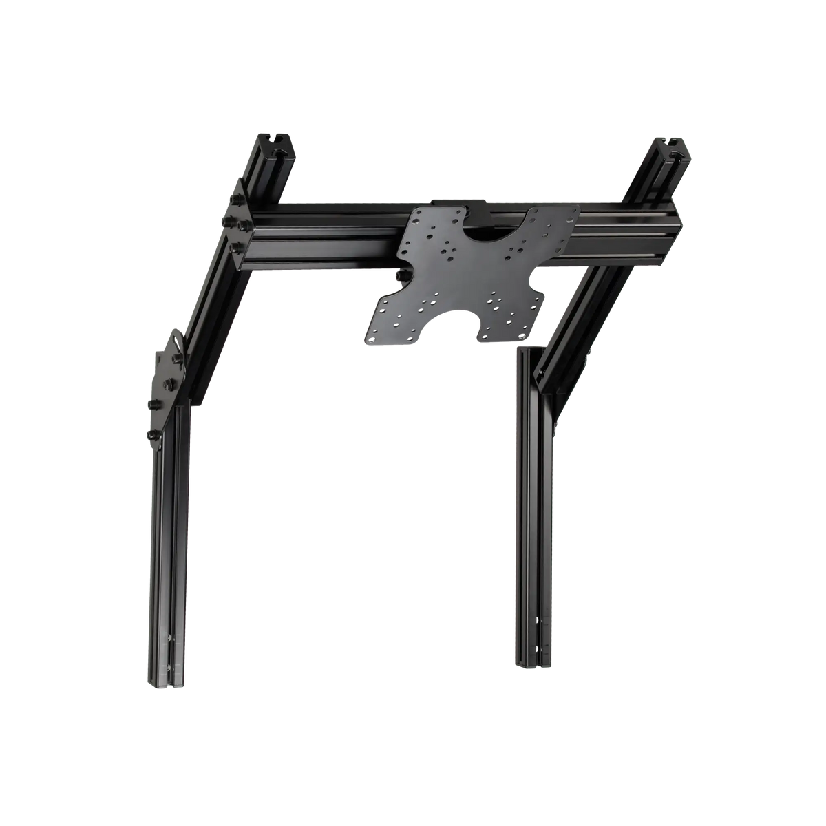 Elite Freestanding Overhead/ Quad Monitor Stand Add-On- Black Edition