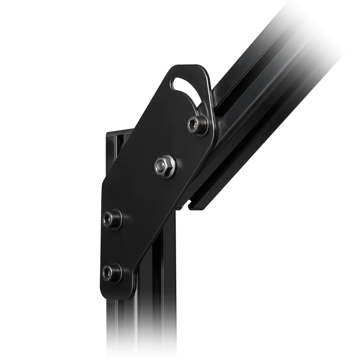 Elite Freestanding Overhead/ Quad Monitor Stand Add-On- Black Edition