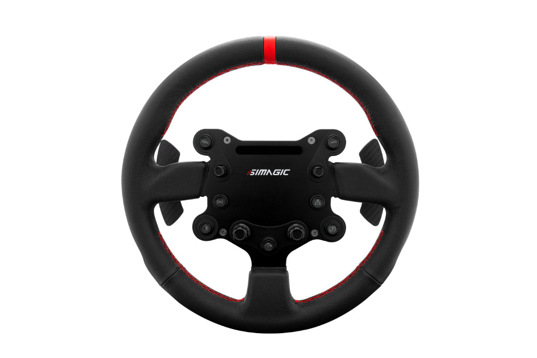 Simagic GTS Leather Wheel and Button Box