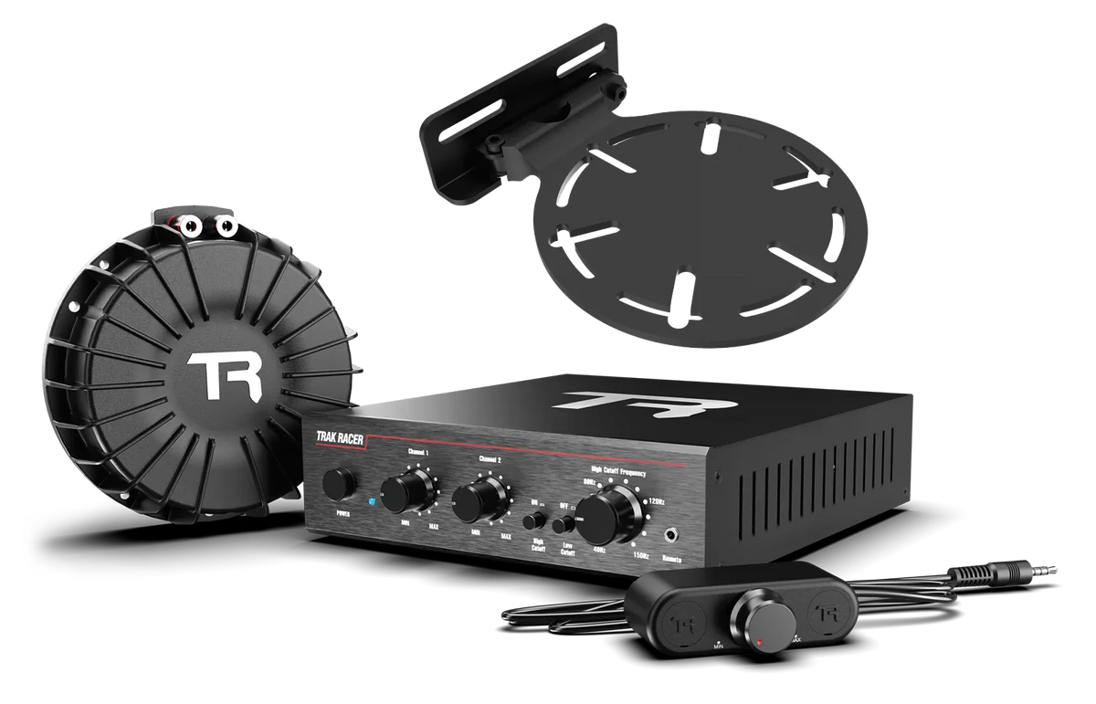 V2 Pro 2CH 200W Low-Frequency Class-D Amplifier & Bass Shaker Kit with Universal Rig Mount